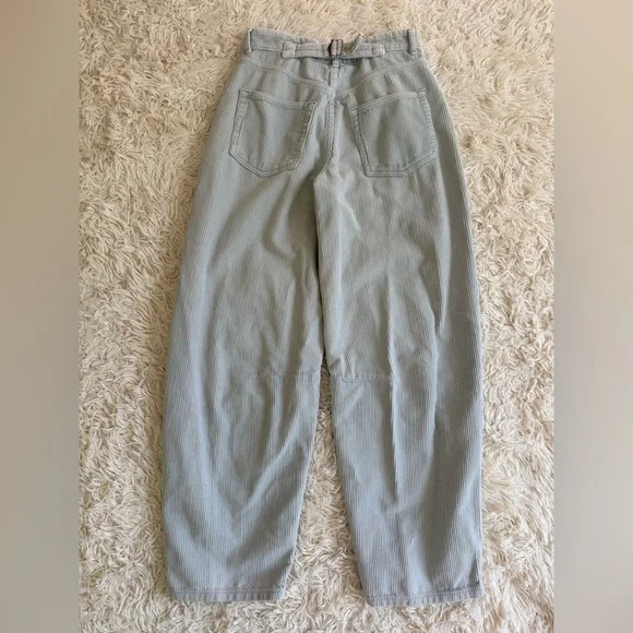 BDG Urban Outfitters Logan Corduroy Carpenter Pants W27 L32 Blue Gray barrel - Picture 6 of 7